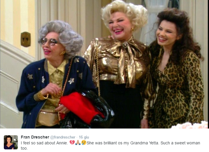 Fran Drescher frandrescher Twitter