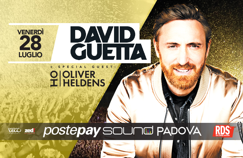 Postepay Sound Padova: David Guetta