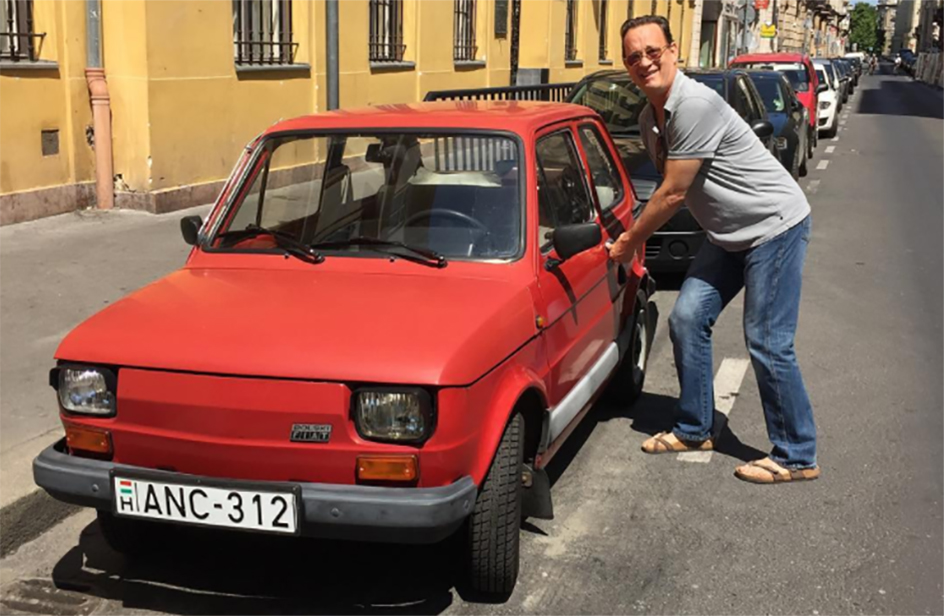 Tom Hanks e la strana passione per la Fiat 126 RDS Radio