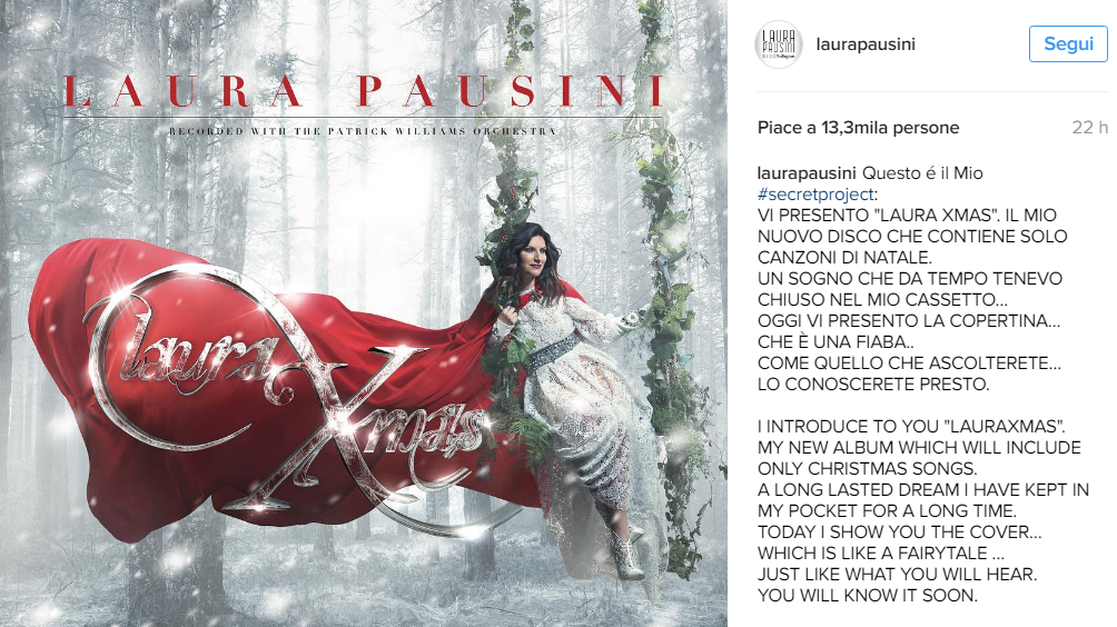 Resultado de imagem para laura pausini laura xmas